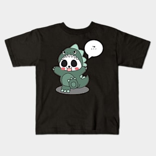 dino panda Kids T-Shirt